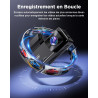 CHORTAU Dashcam Voiture Avant Arrière, 4K+1080P Camera Embarquée Voiture, WiFi Dashcam Carte 64Go Gratuite, IPS 2,99" Camera Voi
