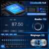 [3s démarrage] junsun autoradio 7" carplay pour vw golf 5 6 polo, carplay & android auto sans fil, bleutooth, fm radio, dsp, 4x4