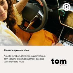 TomTom Assistant d'Aide à la Conduite - Alertes des Zones de Contrôle y Compris avec Radar - embouteillage | sans abonnement | C