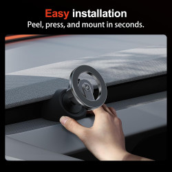 YONZEE Support magnétique Puissant pour téléphone Compatible avec Les Tesal Model Y Juniper 2025-2026 et Tesla Model 3 Highland 