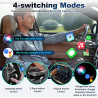 Adaptateur pour carplay et android auto sans fil 2 en 1, plug & play | reconnexion automatique, wifi 2,4+5,0 ghz bleutooth 5.0, 
