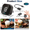 Adaptateur pour carplay et android auto sans fil 2 en 1, plug & play | reconnexion automatique, wifi 2,4+5,0 ghz bleutooth 5.0, 