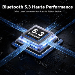 X1 écouteurs casque moto avec musique, 60 heures d'autonomie, ip67 | kit main libre moto avec assistant vocal, haut-parleurs de 