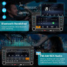 Autoradio pour vw golf 5 6 passat tiguan jetta touran polo caddy, écran tactile 7 pouces avec apple carplay et android auto sans