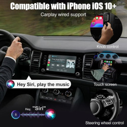 Adaptateur CarPlay sans Fil 2026 pour iPhone, Cle CarPlay Wireless Convertit CarPlay Filaire en Adaptateur sans Fil, Compatible 