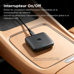 Motorola drive ma2 adaptateur sans fil android auto – développé par google | wi-fi 5 ghz | connexion automatique bleutooth | usb