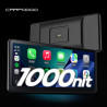 CarpodGo T4 Plus à 60fps Écran Portable sans Fil 10,9" CarPlay Voiture pour Apple Car Play&Android Auto,support magnétique à fix