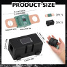 2 Pièces Fusibles Midi 40A et Porte-Fusibles ANS, Fusible Voiture, Haute Tension 12V-58V, Compatible avec Voitures, Camions, Véh