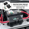 2 Pièces Fusibles Midi 40A et Porte-Fusibles ANS, Fusible Voiture, Haute Tension 12V-58V, Compatible avec Voitures, Camions, Véh