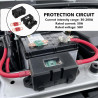 2 Pièces Fusibles Midi 50A et Porte-Fusibles ANS, Fusible Voiture, Haute Tension 12V-58V, Compatible avec Voitures, Camions, Véh
