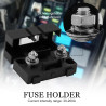2 Pièces Fusibles Midi 60A et Porte-Fusibles ANS, Fusible Voiture, Haute Tension 12V-58V, Compatible avec Voitures, Camions, Véh