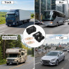 2 Pièces Fusibles Midi 80A et Porte-Fusibles ANS, Fusible Voiture, Haute Tension 12V-58V, Compatible avec Voitures, Camions, Véh