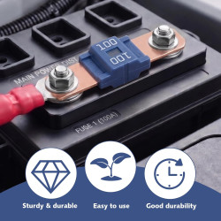 3 Pièces Fusibles Midi 100A, Fusible Voiture, Haute Tension 12V-58V, Compatible avec Voitures, Camions, Véhicules de Constructio