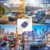 3 Pièces Fusibles Midi 100A, Fusible Voiture, Haute Tension 12V-58V, Compatible avec Voitures, Camions, Véhicules de Constructio
