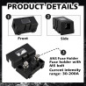 2 Pièces Porte-Fusibles ANS, Fusible Voiture, Haute Tension 12V-58V, Compatible avec Voitures, Camions, Véhicules de Constructio