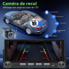 Autoradio 1 din bleutooth avec sans fil carplay et android auto - 6,86 pouces hd ecran tactile,wireless autoradio avec caméra de