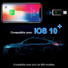 Adaptateur Carplayy sans Fil, Mini clé USB Carplayy sans Fil, Plug and Play, Compatible avec Les Voitures fonctionnant sous iOS 