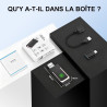Adaptateur Carplayy sans Fil, Mini clé USB Carplayy sans Fil, Plug and Play, Compatible avec Les Voitures fonctionnant sous iOS 