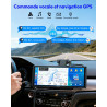 ESSGOO Écran Carplay Voiture, Supporte A-pple Carplay sans Fil et Android Auto, Écran Tactile IPS de 10.26 Pouces avec Capteur d