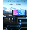 ESSGOO Écran Carplay Voiture, Supporte A-pple Carplay sans Fil et Android Auto, Écran Tactile IPS de 10.26 Pouces avec Capteur d