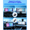 ESSGOO Écran Carplay Voiture, Supporte A-pple Carplay sans Fil et Android Auto, Écran Tactile IPS de 10.26 Pouces avec Capteur d