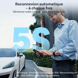 OTTOCAST Adaptateur CarPlay sans Fil et Android Auto 2 en 1, Mini Nova 2026 Adaptateur CarPlay Wireless, Compatible ChatGPT Gemi