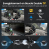 Écran motorcycle carplay avec android auto – 5” gps étanche, pantalla para moto, apple carplay, système de navigation pour moto,