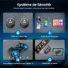Écran motorcycle carplay avec android auto – 5” gps étanche, pantalla para moto, apple carplay, système de navigation pour moto,