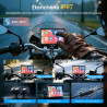Écran motorcycle carplay avec android auto – 5” gps étanche, pantalla para moto, apple carplay, système de navigation pour moto,