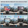Wonvon écran motorcycle carplay avec android auto – 7” gps étanche, pantalla para moto, apple carplay, système de navigation pou