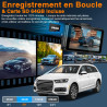 Dashcam Voiture Avant Arriere: 4K+2K 5G WiFi Camera Voiture Embarquée - Écran HD 3" avec App Contrôle Carte SD 64G Vision Noctur
