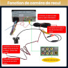 Junsun autoradio 1 din écran tactile 6,36" avec carplay & android auto, bleutooth, gps, fm, charge type-c, 2 usb, microphone, ég