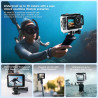 AIKER Camera Sport,Version Pro Camera Vlog Assistance 5k30FPS Photo 64MP/3.0EIS/Trè Longue Autonomie/Grand Angle 130°/Action Cam