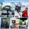 AIKER Camera Sport,Version Pro Camera Vlog Assistance 5k30FPS Photo 64MP/3.0EIS/Trè Longue Autonomie/Grand Angle 130°/Action Cam