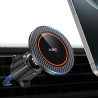 A2C Support Téléphone Voiture Grille d’Aération, Compatible MagSafe, 17 Aimants N54, Crochet Métallique, Rotation 360°, Support 