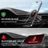 A2C Support Téléphone Voiture Grille d’Aération, Compatible MagSafe, 17 Aimants N54, Crochet Métallique, Rotation 360°, Support 
