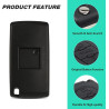 FSK 433MHz Coques de Clé Télécommandes avec Lame VA2 CE0523 PCF7941(ID46) Circuit pour Peugeot 207 308 308 SW 407 607 Expert RCZ