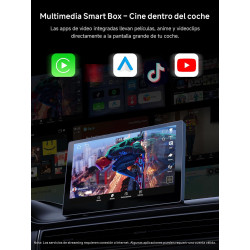 Adaptateur carplay sans fil, magic ai box android auto avec double wifi, verrouillage bleutooth, drivechat ai voice, 2go+16go, p