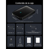 Adaptateur carplay sans fil, magic ai box android auto avec double wifi, verrouillage bleutooth, drivechat ai voice, 2go+16go, p