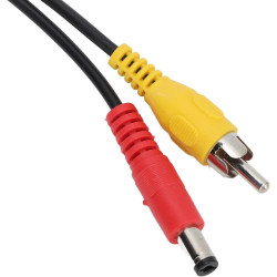 Acouto Kit émetteur-récepteur Vidéo pour Système de Caméra de Recul de Voiture avec Interface AVIN - Émetteur de Caméra Facile à