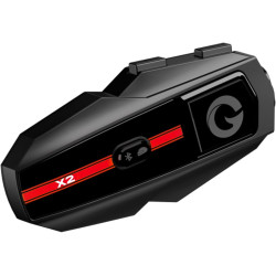 X2 intercom moto bleutooth, 2 casques 1000m système de communication | double bleutooth 5.4, multitâche audio, partage musique, 