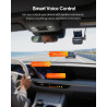 KAWA 4K Mini Dash Cam Front, Contrôle Vocal, Affichage Stealth, Caméra de Voiture NightEagle Engine 2K HDR, Wi-FI 6 et GPS intég