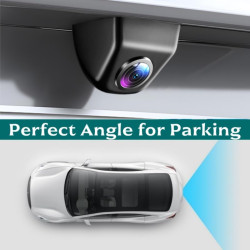 1080P Caméra de Recul étanche avec Vision Nocturne, pour Camion, Caméra Avant/Arrière Grand Angle
