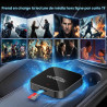 Magic Video Box 3 en 1 - Adaptateur de Voiture sans Fil CarPlay & Android avec Youtube, TikTok, Support de Carte TF, Mise à Nive