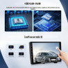 Sixwin 4 go + 64 go android 15 autoradio pour renault clio 3 2005-2014 avec carplay android auto mirror link – écran tactile 9 p