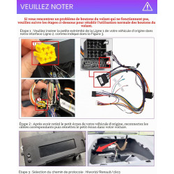 Sixwin 4 go + 64 go android 15 autoradio pour renault clio 3 2005-2014 avec carplay android auto mirror link – écran tactile 9 p