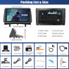 Sixwin 4 go + 64 go android 15 autoradio pour renault clio 3 2005-2014 avec carplay android auto mirror link – écran tactile 9 p