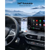 Support de téléphone portable magnétique pour Dacia Sandero 3, Dacia Jogger et Dacia Logan 3 2020-2026 - Pour iPhone 12-16 série
