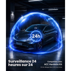 2026 Rimoody 360° 5 Canali Dashcam Voiture,5 x Caméra 1080P Avant et Arrière Gauche Droite, 3.16" Enregistreur de Voiture Vision