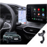 Support de téléphone portable pour Dacia Sandero 3, Dacia Jogger et Dacia Logan 3 2020-2026 – Support de serrage élastique avec 